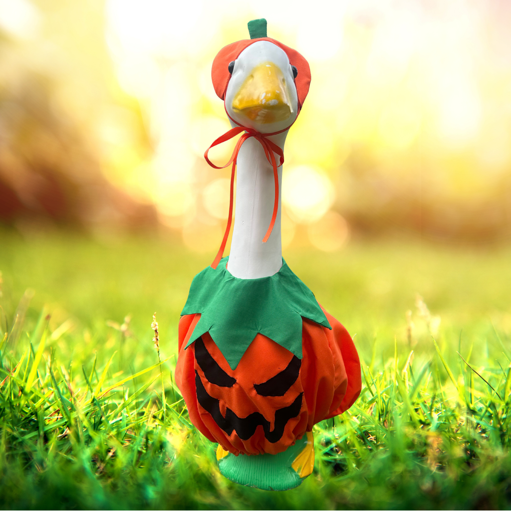 Jack-o-Lantern Porch Goose Sewing Pattern