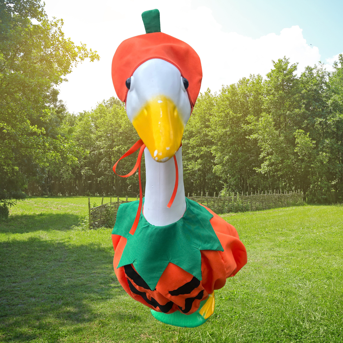 Jack-o-Lantern Porch Goose Sewing Pattern